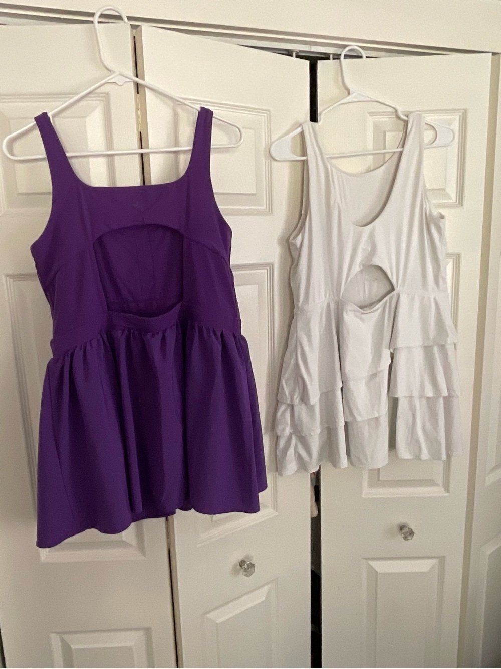 JoyLab Purple and White women’s Athletic Dresses - Picture 2 of 8